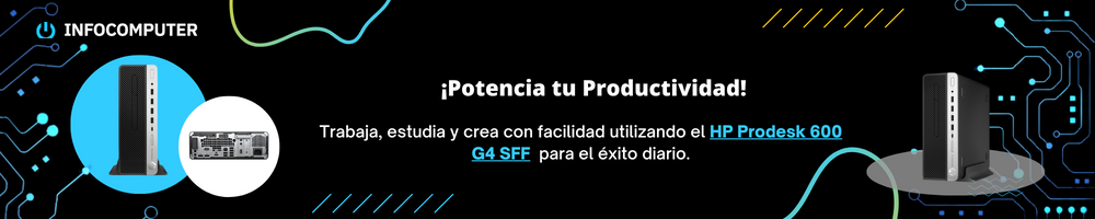 Diseñado para aumentar la productividad: HP Prodesk 600 G4 SFF